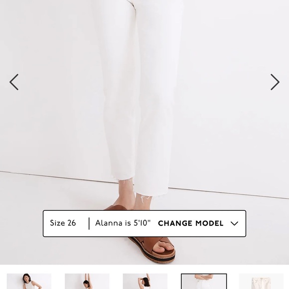 Madewell white jeans - Picture 4 of 6